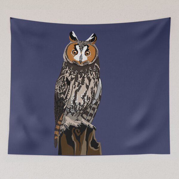 Item preview, Long-Eared Owl designed and sold by BennuBirdy.