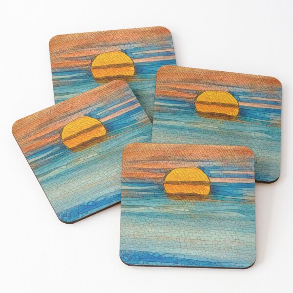 Item preview, Stained Glass Sunset  designed and sold by oh-bi-me.