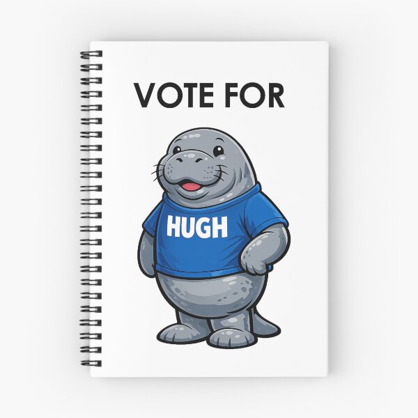 Item preview, VOTE FOR Hugh Manatee designed and sold by jon-bunston.