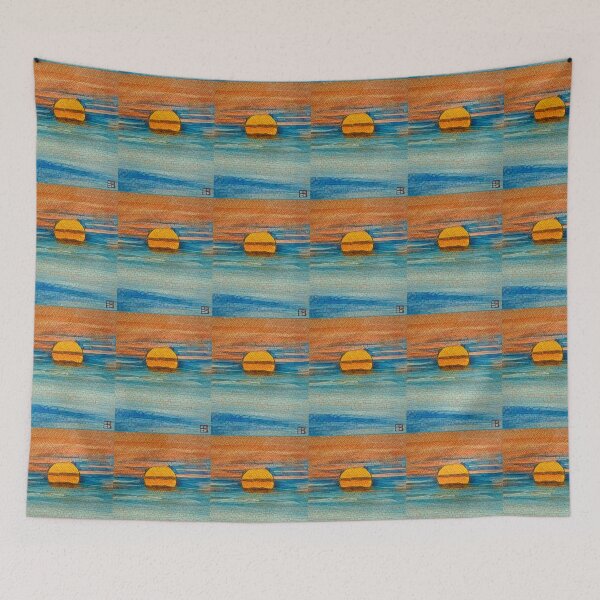 Item preview, Stained Glass Sunset  designed and sold by oh-bi-me.