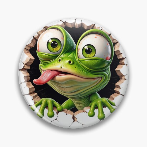 Item preview, Funny Crazy Gecko Big Eyes Cartoon Design designed and sold by M.Store.