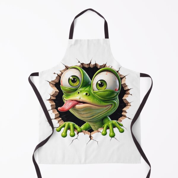 Item preview, Funny Crazy Gecko Big Eyes Cartoon Design designed and sold by M.Store.