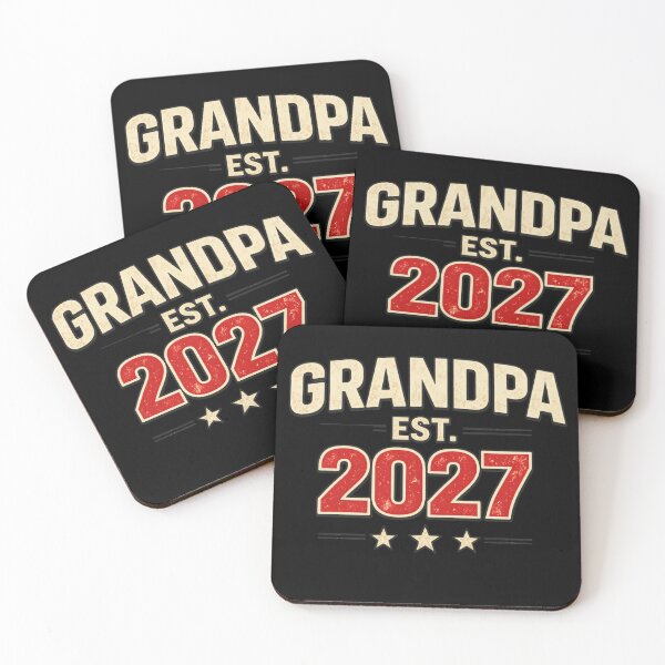 Item preview, Grandpa EST 2027 Shirt – New Grandpa Gift 2027, First Time Grandpa Tee, Baby Announcement Grandpa Shirt designed and sold by TKOprintdesigns.