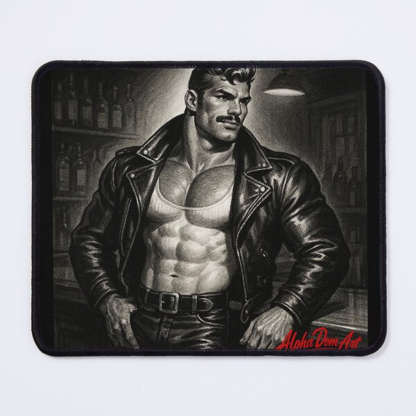 Item preview, Alpha Dom Art: Masters of Leather Dominion in Black Tom of Finland Tribute Defiant Currency Berlin Pride designed and sold by ItsAKinkThing.