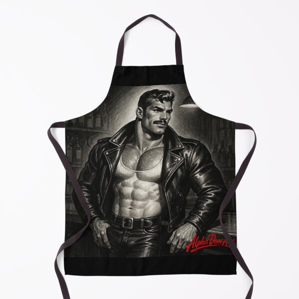 Item preview, Alpha Dom Art: Masters of Leather Dominion in Black Tom of Finland Tribute Defiant Currency Berlin Pride designed and sold by ItsAKinkThing.