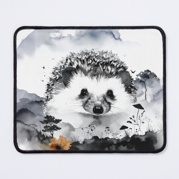 Item preview, Hedgehog Guardian Spirit: British Wildlife Folklore & Woodland Art designed and sold by Englandbear.