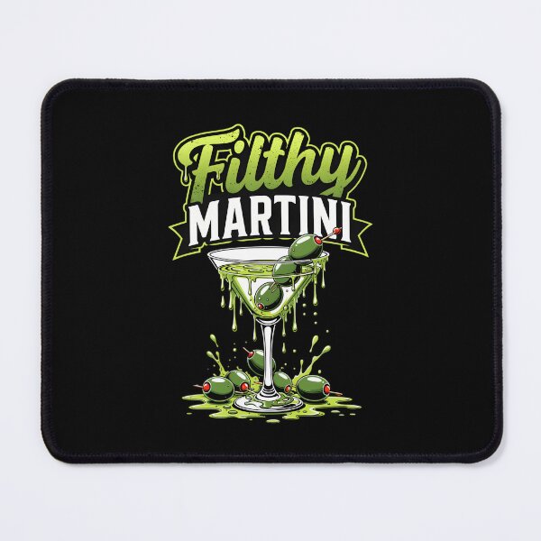 Item preview, Filthy Martini: Bold Neon Olive Graphic Art designed and sold by TshirtsOnline-.