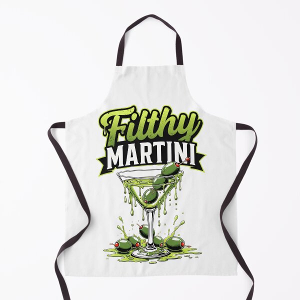 Item preview, Filthy Martini: Bold Neon Olive Graphic Art designed and sold by TshirtsOnline-.
