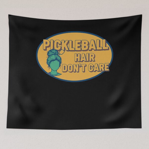 Artikelvorschau, Pickleball Hair Dont Care funny player love entworfen und verkauft von LuminOrb.