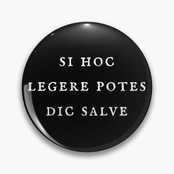 Item preview, Latin "if you can read this say hello" designed and sold by bravoalpha.