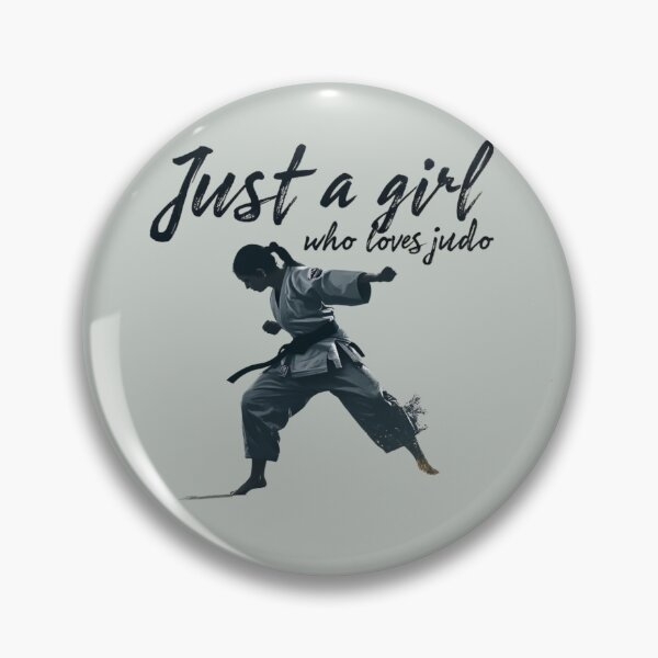 Item preview, 1. Female Judo Shirt Just a Girl Who Loves Judo, Martial Arts Gift for Women, Judoka Tee  designed and sold by MalwasBasket.