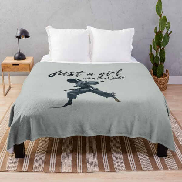 Item preview, 1. Female Judo Shirt Just a Girl Who Loves Judo, Martial Arts Gift for Women, Judoka Tee  designed and sold by MalwasBasket.