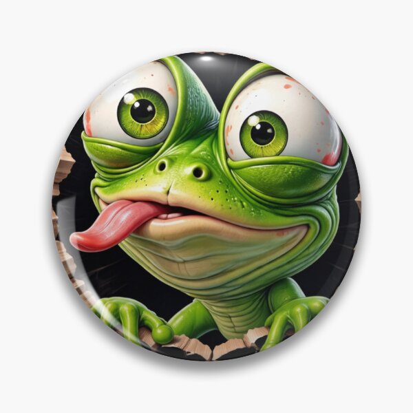 Item preview, Funny Crazy Gecko Big Eyes Cartoon Design designed and sold by M.Store.