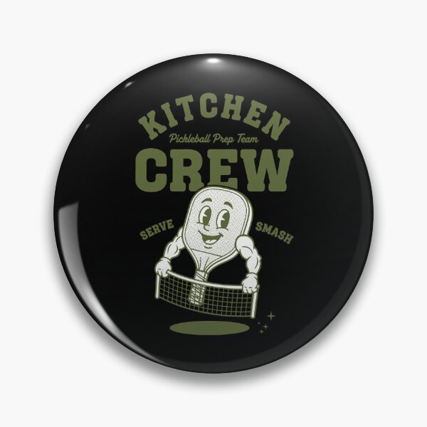 Item preview, Pickleball Kitchen Crew Funny Player Love designed and sold by LuminOrb.