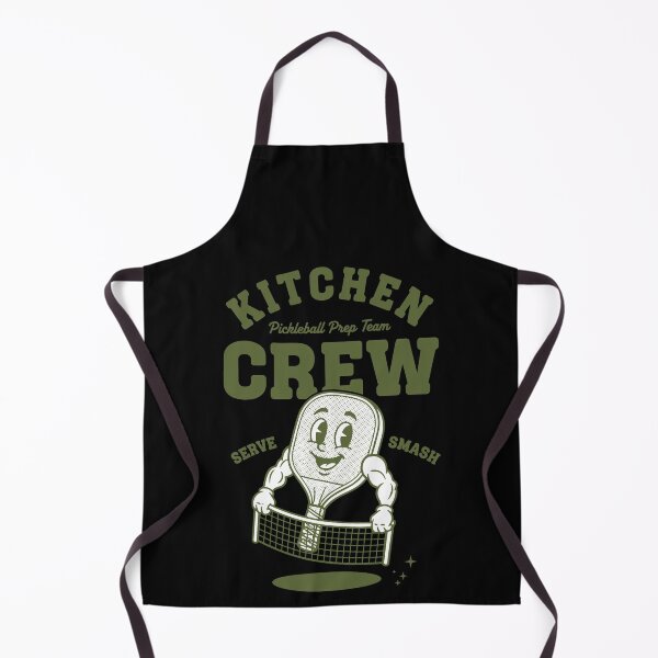 Item preview, Pickleball Kitchen Crew Funny Player Love designed and sold by LuminOrb.