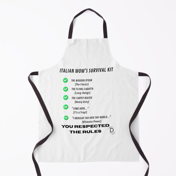 Item preview, Funny Italian Mom Retro Discipline Kit - Surviving Childhood Shirt designed and sold by TheItaliandilemma.