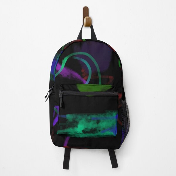 Item preview, Midnight Echoes Abstract Expressionist Digital Scribble designed and sold by masabo.