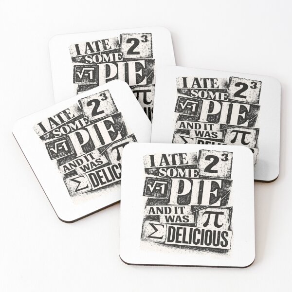 Item preview, i ate some pie and it was delicious - geek Pi Pie Pun designed and sold by TomoMadeIt.