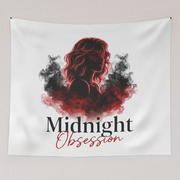 Item preview, Midnight Obsession Vamp Romantic Shirt – Dark Love Aesthetic, Gothic Romance Art, Red Noir Fantasy Design designed and sold by Ditstyle.