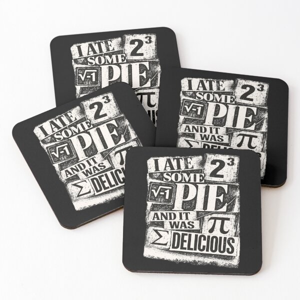Item preview, i ate some pie and it was delicious - geek Pi Pie Pun designed and sold by TomoMadeIt.