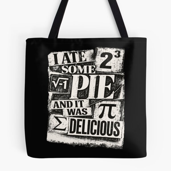 Item preview, i ate some pie and it was delicious - geek Pi Pie Pun designed and sold by TomoMadeIt.