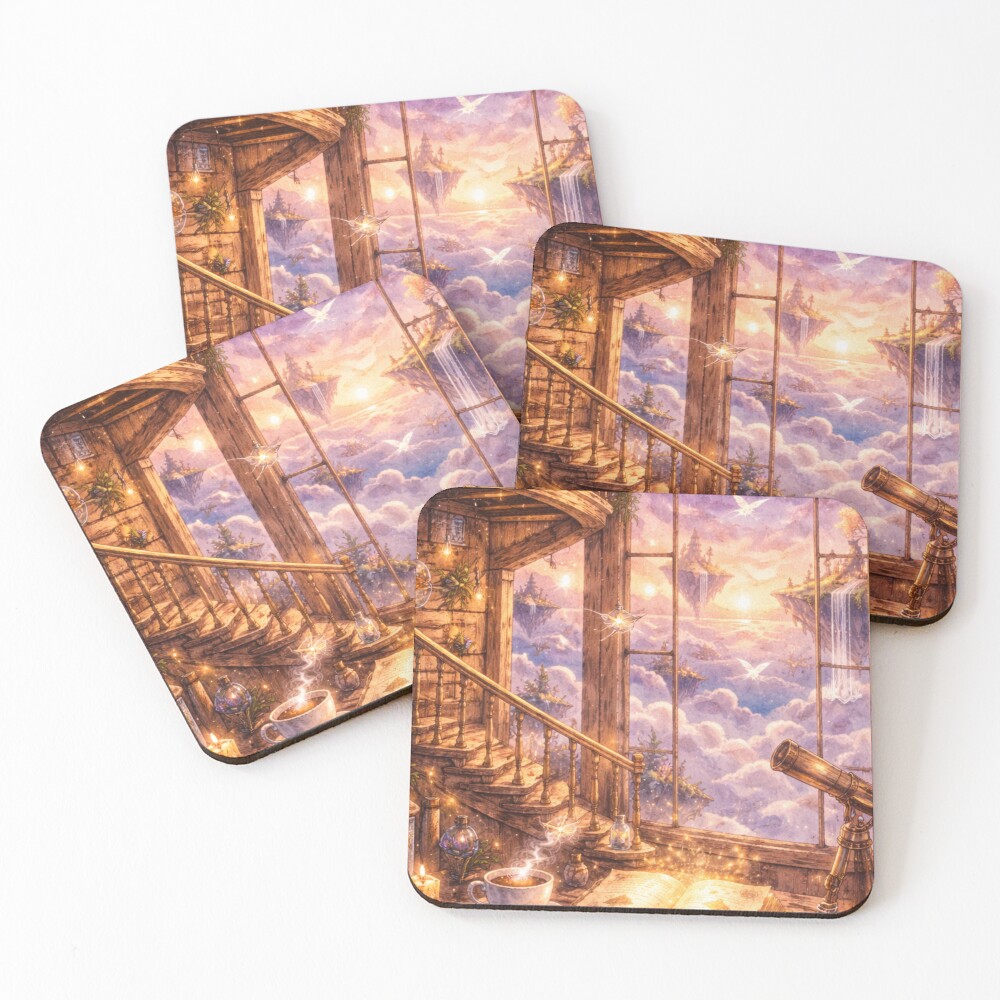 Item preview, Coasters (Set of 4) designed and sold by InnerwayStudio.
