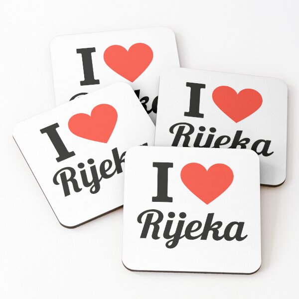 Item preview, I Love Rijeka | Croatia Coastal City Typography | Culture, History & Urban Charm Design designed and sold by PaintedPixels01.