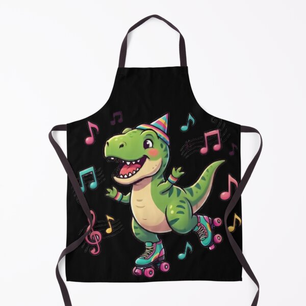 Item preview, Retro Roller Skating Disco T-Rex Dinosaur Party designed and sold by WalterAdd.