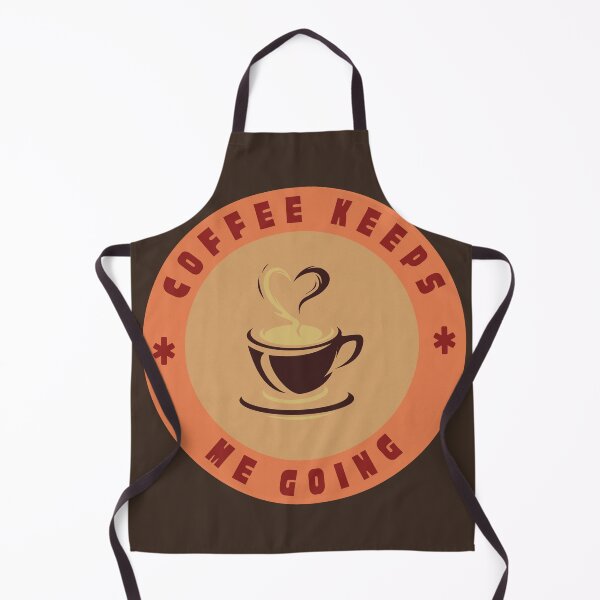Item preview, Coffee Keeps Me Going Funny Coffee Lover Vintage Coffee Badge Design designed and sold by Negisandeep studio.