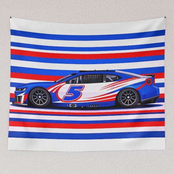 Item preview, Kyle Larson #5 Car Side View designed and sold by PitWallArt.