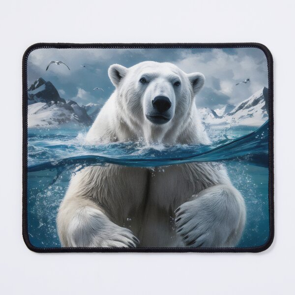 Item preview, Polar bear. designed and sold by MyHappyArtShop.