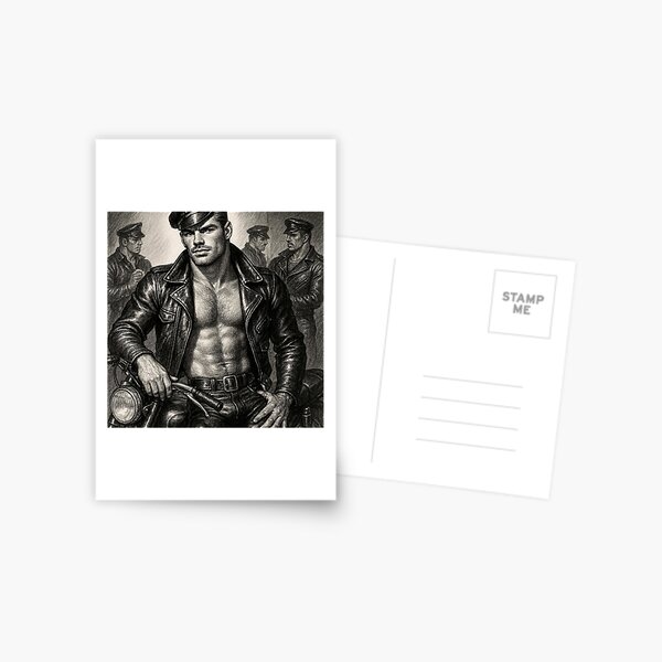 PostcardBook Tom of Finland　トム・オブ・フィンランド Tom of Finland Postcard Set (5) — Gay Greeting Cards by Kweer Cards