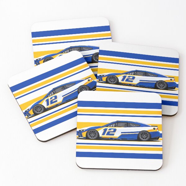 Item preview, 2026 Ryan Blaney No. 12 Race Car Side Profile designed and sold by PitWallArt.
