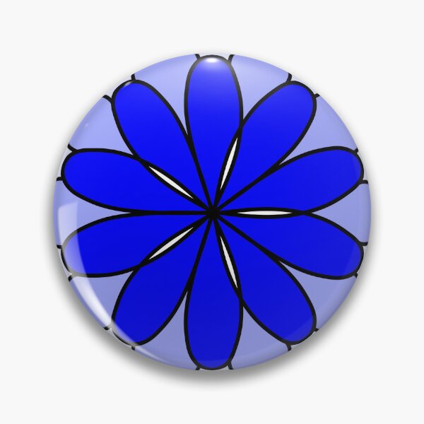 Item preview, Blue Chrysanthemum. designed and sold by artistfourteen.