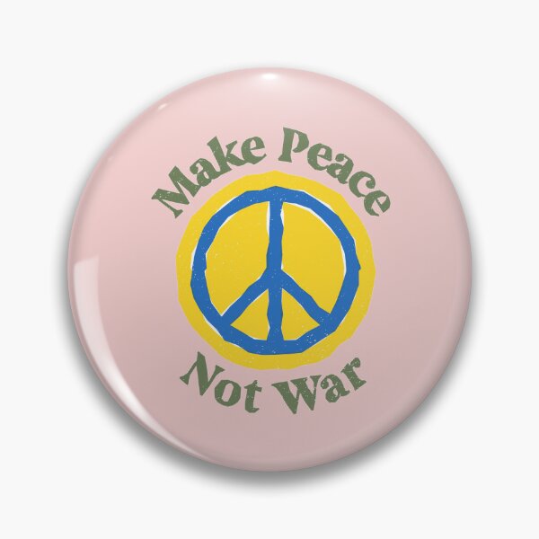 Item preview, Make Peace Not War Advocacy Design designed and sold by Artsy Corner.
