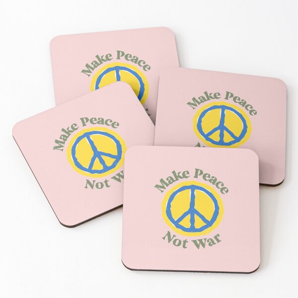 Item preview, Make Peace Not War Advocacy Design designed and sold by Artsy Corner.