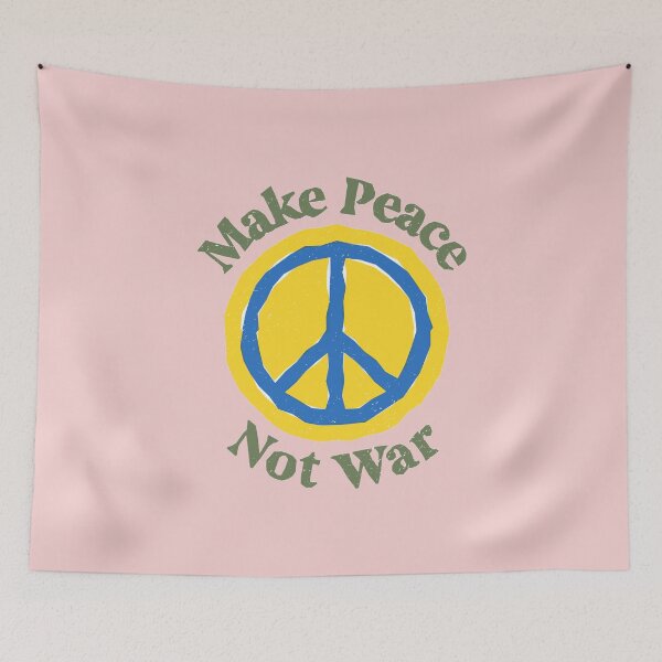 Item preview, Make Peace Not War Advocacy Design designed and sold by Artsy Corner.