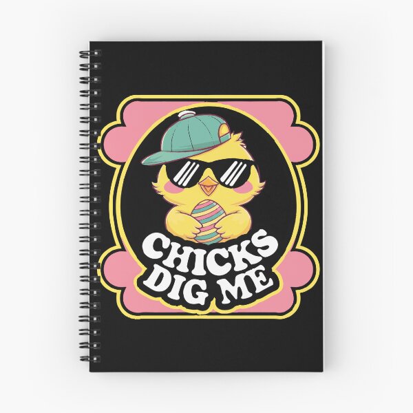 Item preview, FUNNY hip hop easter CHICKS DIG ME designed and sold by Uglyandcute.