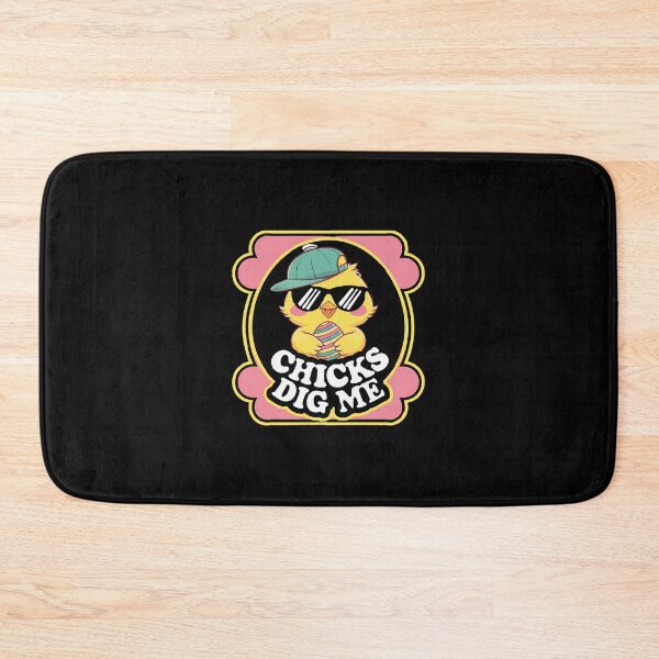 Item preview, FUNNY hip hop easter CHICKS DIG ME designed and sold by Uglyandcute.