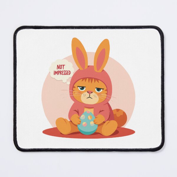 Item preview, Funny Easter Cat Shirt – Grumpy Cat Bunny Ears Easter Egg Hunter designed and sold by olenapetol.