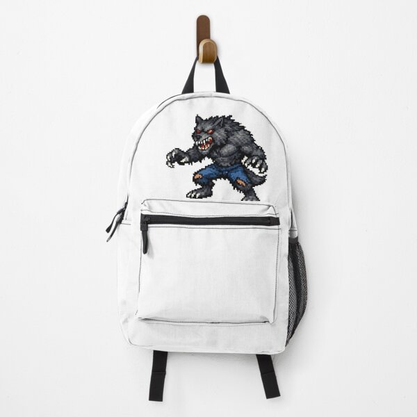 Item preview, Angry Pixelated Werewolf – Retro Art designed and sold by NextNoob485.