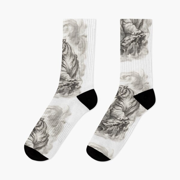 Item preview, Japanese Tiger Streetwear Design | Kanji Tiger Graphic Tee | Urban Samurai Aesthetic designed and sold by Tidal Arts.