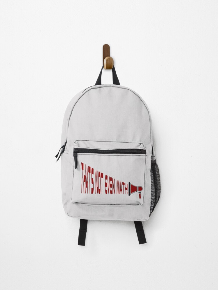 Thumbnail 1 of 3, Backpack, That’s Not Even Math! – Chaos Logic Breakdown designed and sold by Rhadamanthyse.