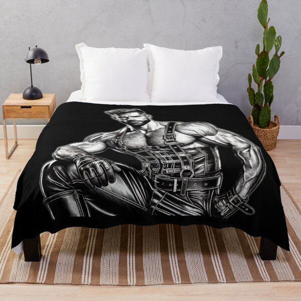 Item preview, Gay Leather Bar Gods Tom of Finland Tribute San Francisco Pride Graphic Design designed and sold by ItsAKinkThing.