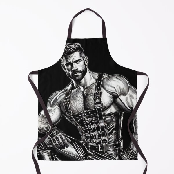 Item preview, Gay Leather Bar Gods Tom of Finland Tribute San Francisco Pride Graphic Design designed and sold by ItsAKinkThing.