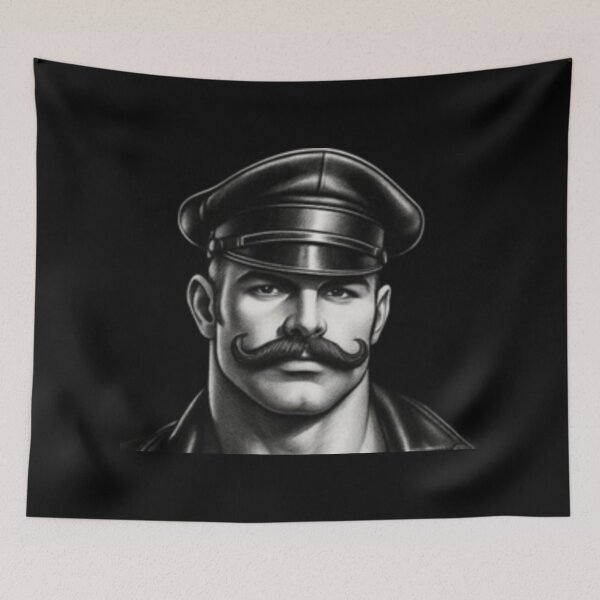 Item preview, Vintage Gay Leather Biker Daddy Pride Graphic Design designed and sold by ItsAKinkThing.