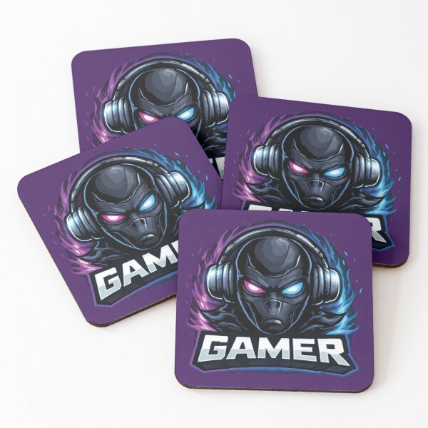 Item preview, UFO Gamer Mascot Logo – Alien Esports Gaming Design designed and sold by MerlinWear.