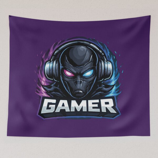 Item preview, UFO Gamer Mascot Logo – Alien Esports Gaming Design designed and sold by MerlinWear.