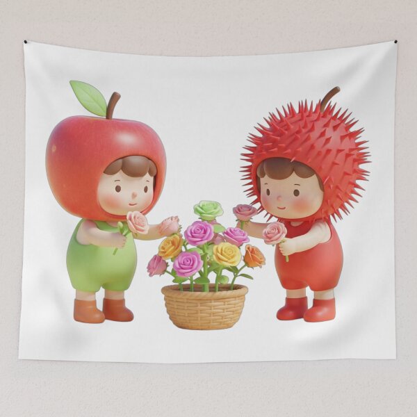 Item preview, Children wearing mascot costumes designed and sold by PP&RAINBOW SHOP.
