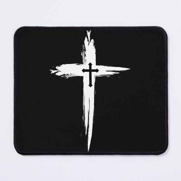 Item preview, Dark Decorative Grunge Cross – Ornate Iconic Streetwear Design designed and sold by EarthArtDesigns.